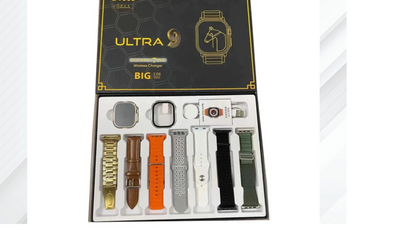 Premium Quality DT900  ULTRA 9 Smart Watch |7 In 1 Strap